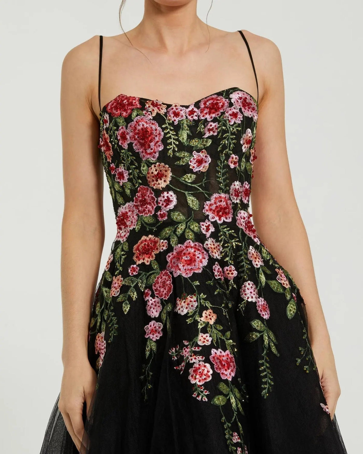 Women's Black Dress Floral - 20651 1