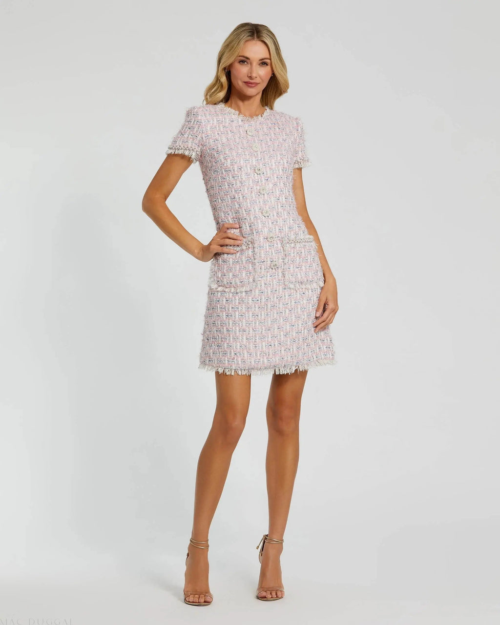Women's Pink Dress Floral - Pink