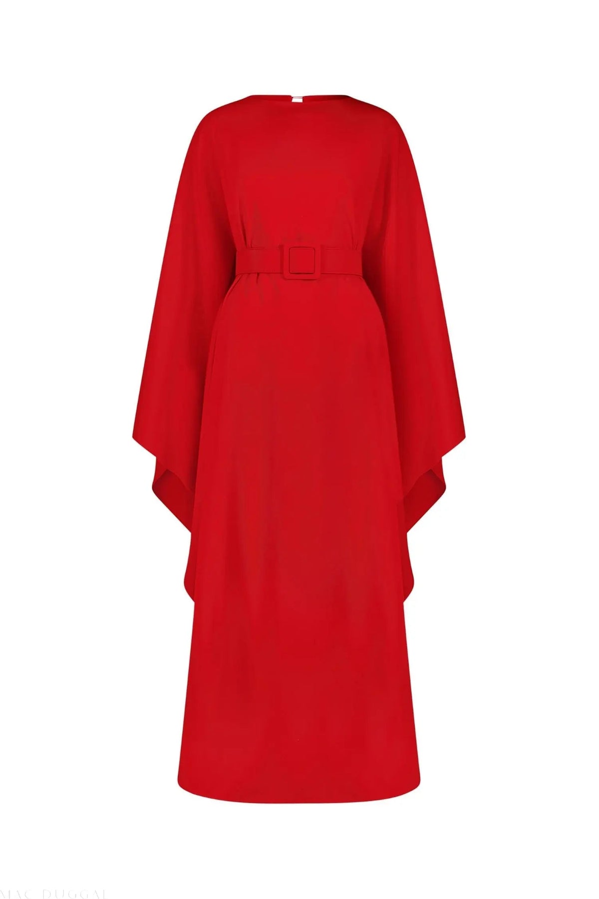 Women's Red Maxi Dress - Red