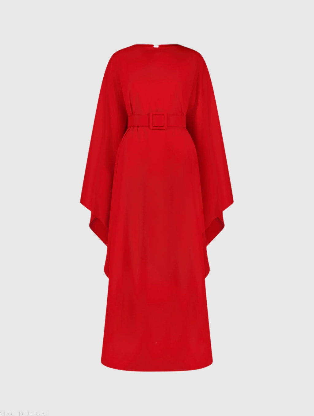 Women's Red Maxi Dress - Red