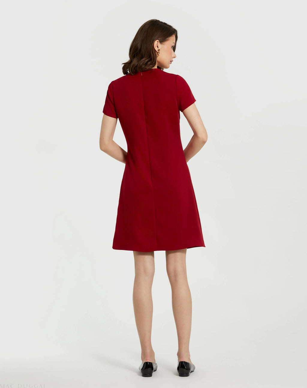 Women's Red Mini Dress - Red