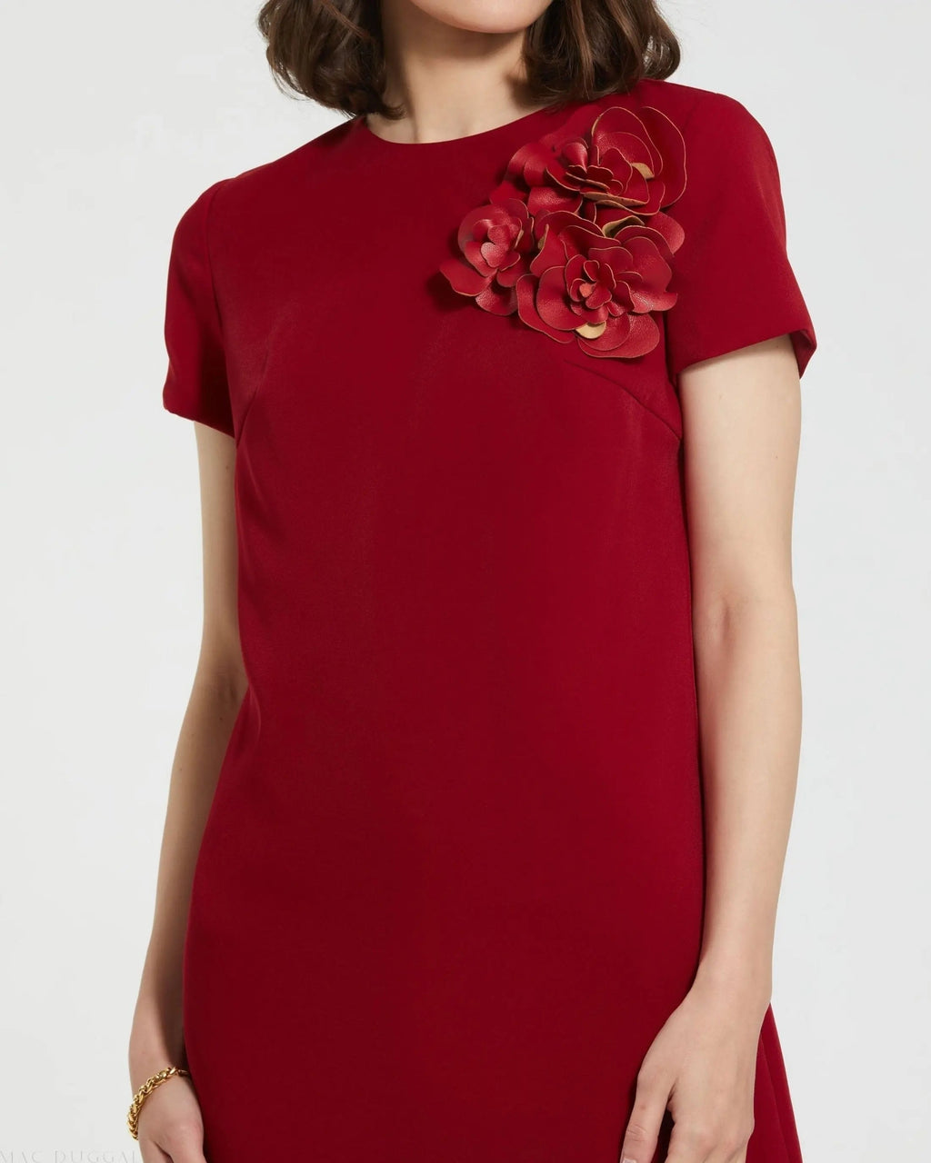 Women's Red Mini Dress - Red