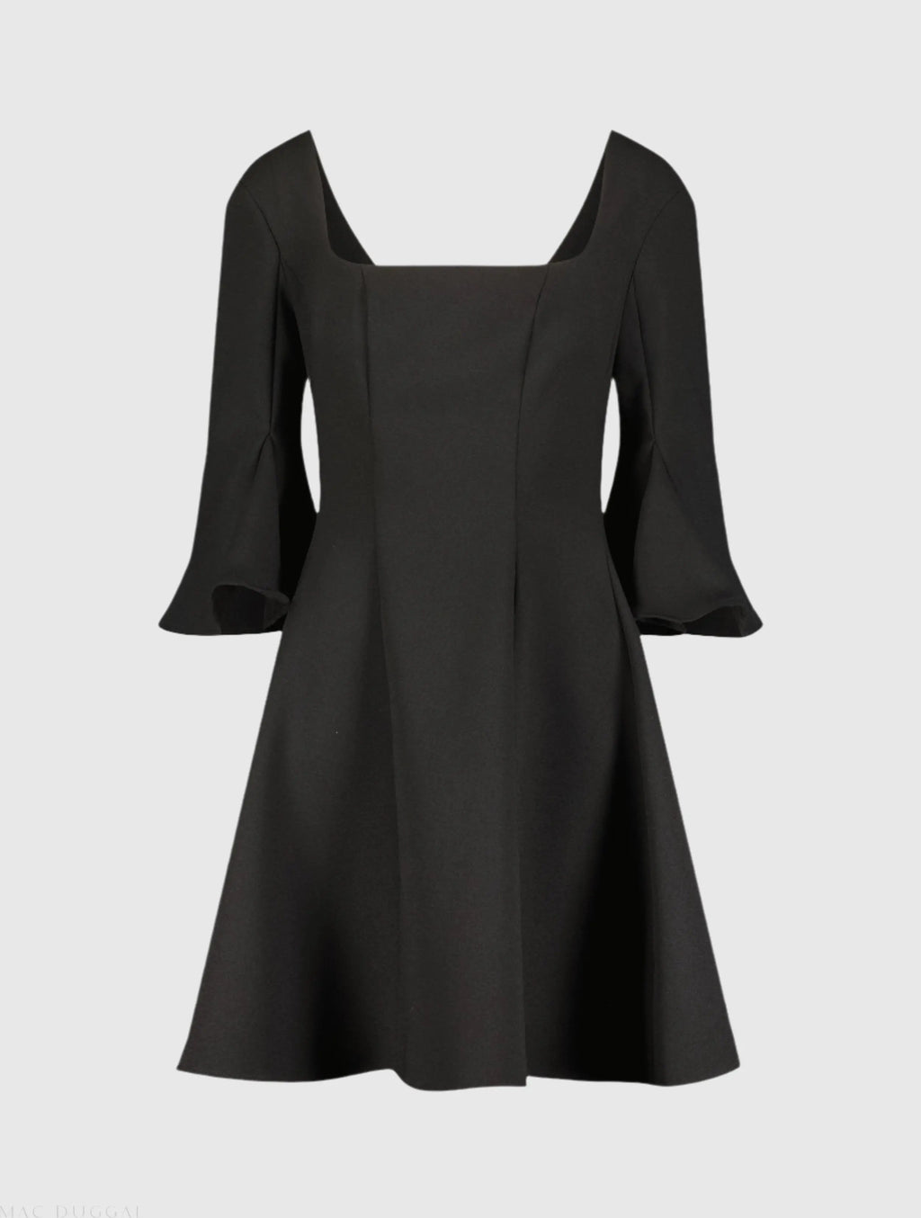 Women's Black Mini Dress - Black