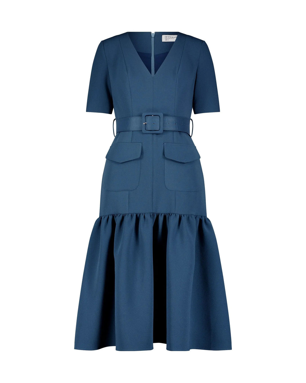 Women's Blue Midi Dress - 21018