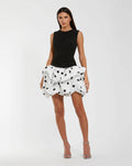Women's Black Mini Dress - 21150