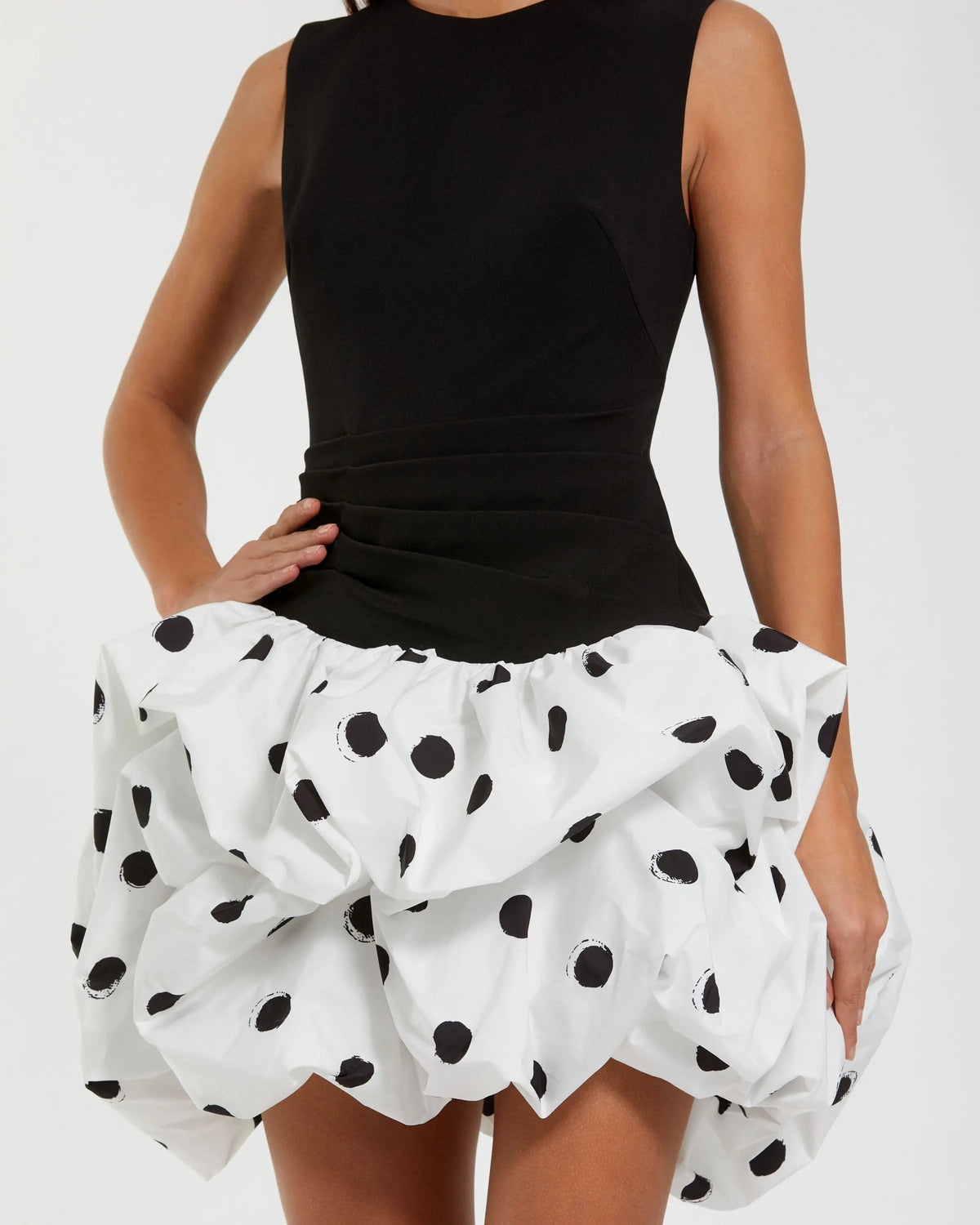 Women's Black Mini Dress - 21150