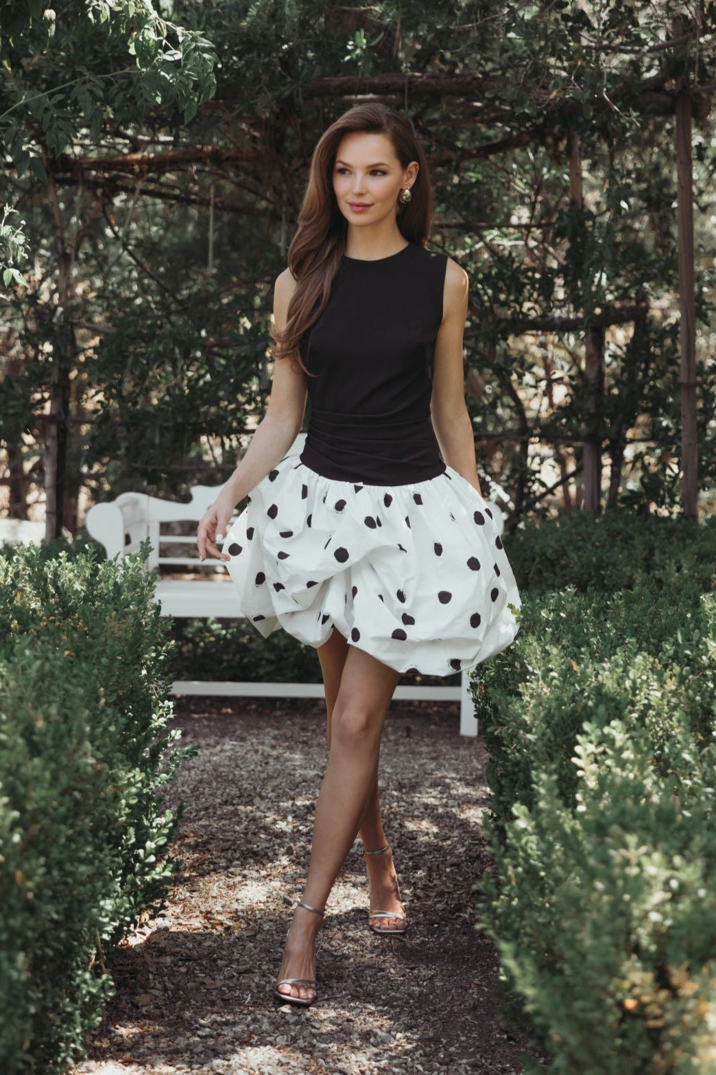 Women's Black Mini Dress - 21150