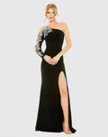 Women's Dress Floral One Shoulder - One-Shoulder
