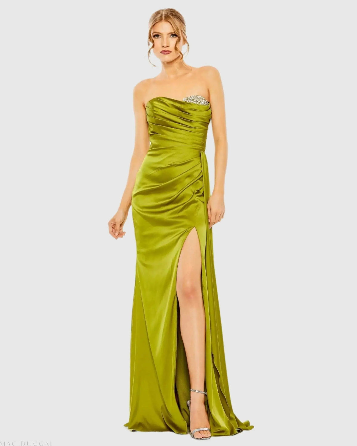 Women's Dress Satin Strapless