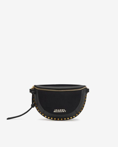 Studded Leather Belt Bag