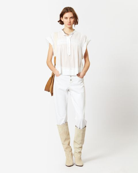 Women's Leaza Top - Top White