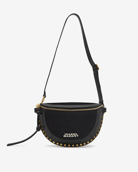 Studded Leather Belt Bag