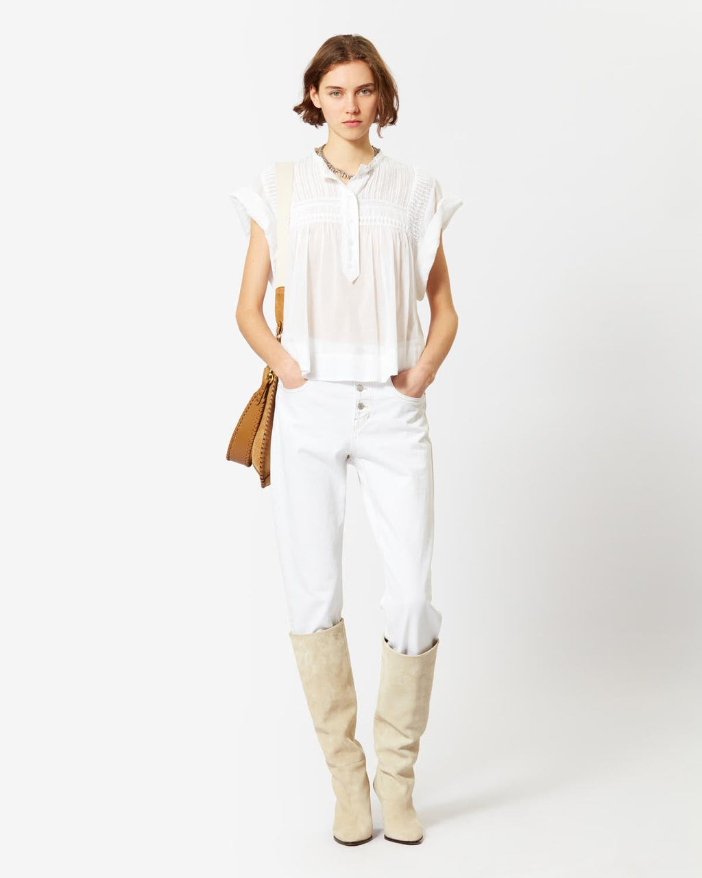 Women's Leaza Top - Top White