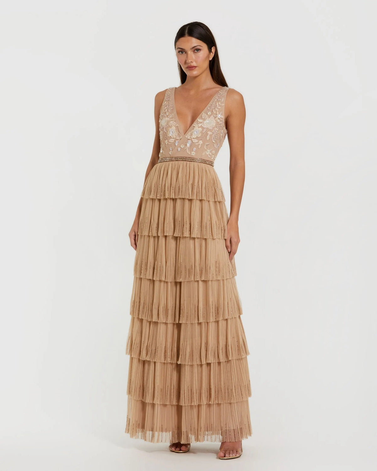 Women's Beige Dress - 24061