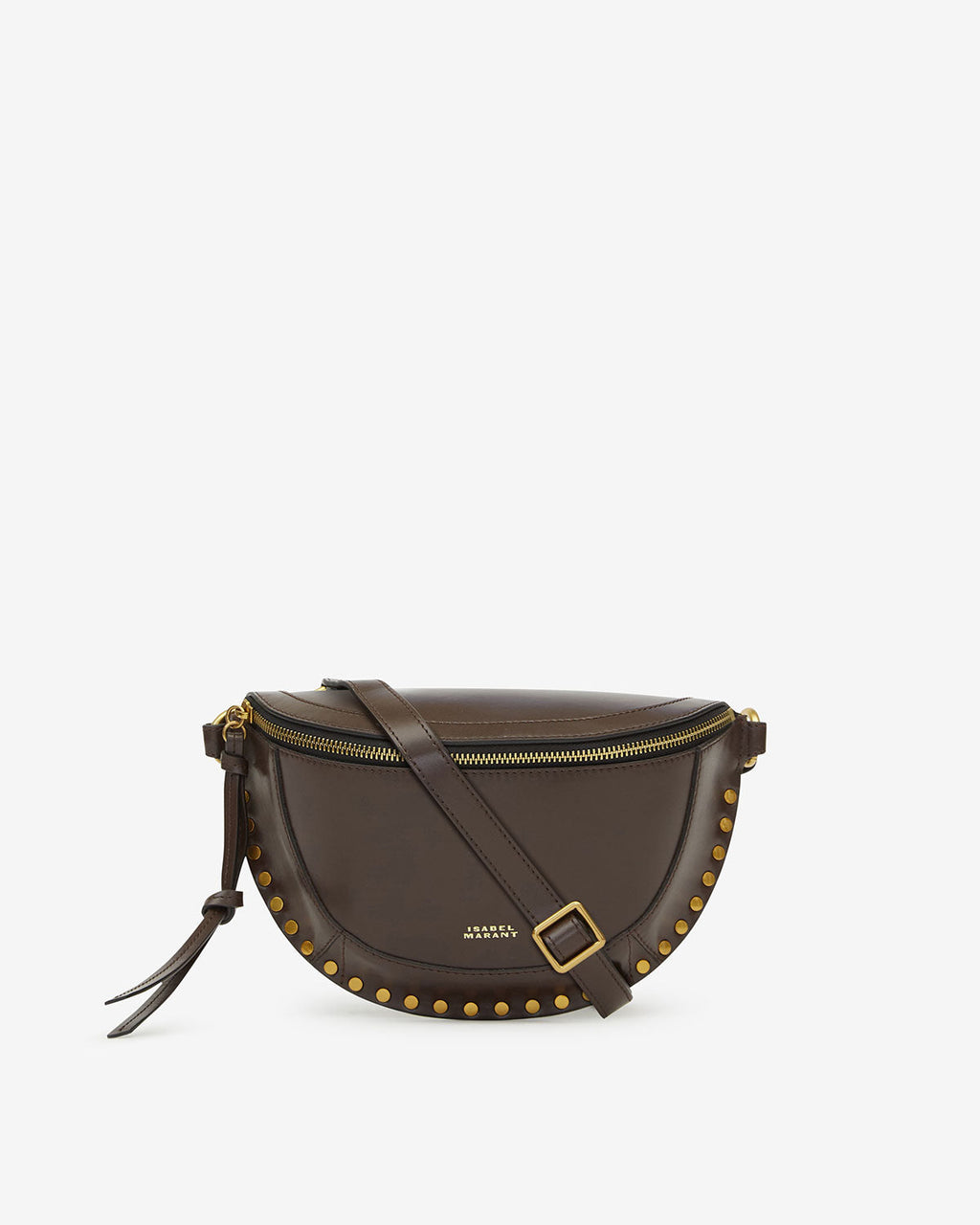 Studded Leather Belt Bag