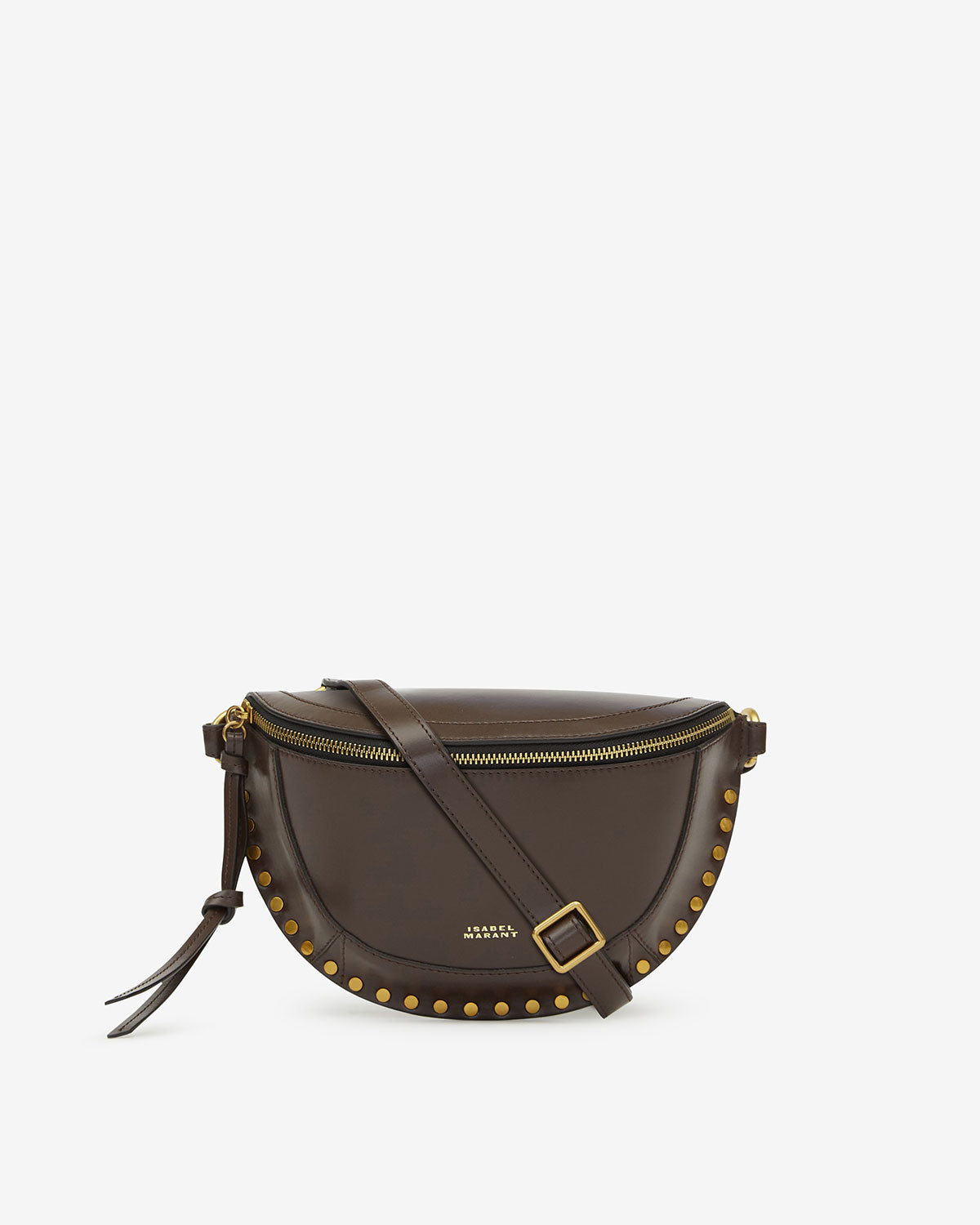 Studded Leather Belt Bag