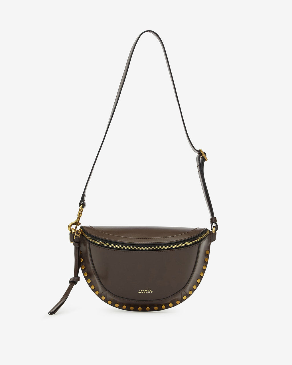 Studded Leather Belt Bag