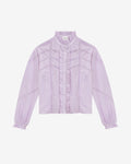 Women's Gaia blouse - Blouse Lilac