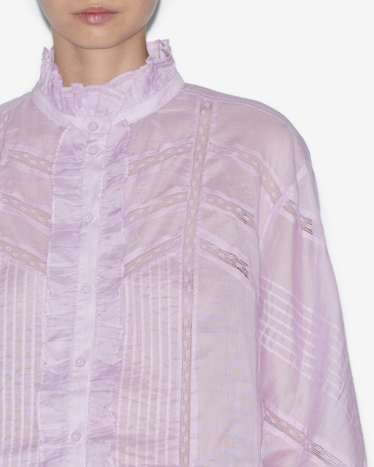 Women's Gaia blouse - Blouse Lilac