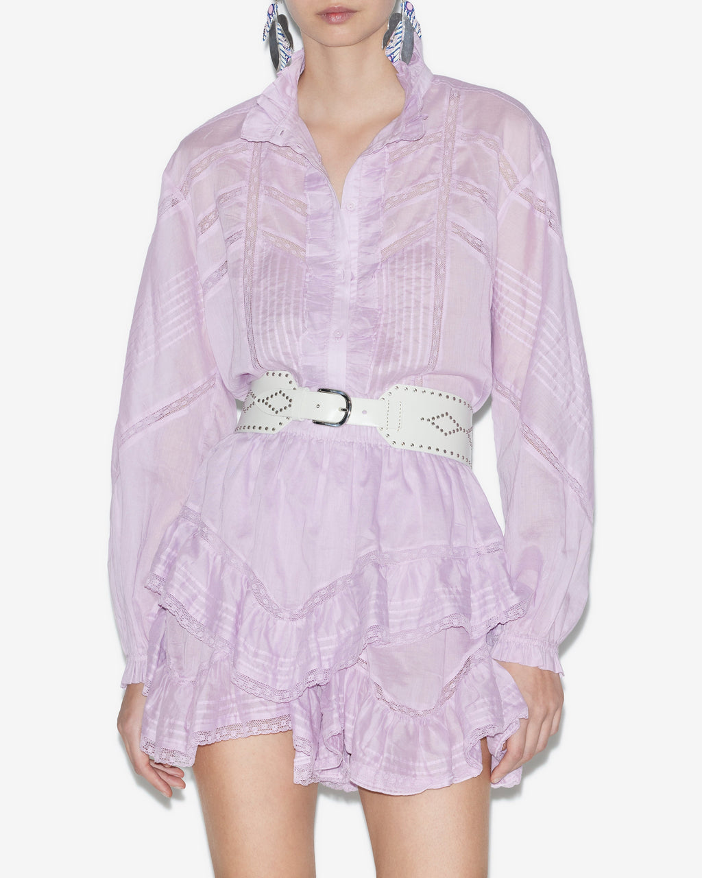 Women's Gaia blouse - Blouse Lilac
