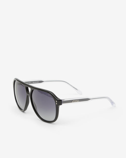 Women's ANEYA SUNGLASSES - Black Gray