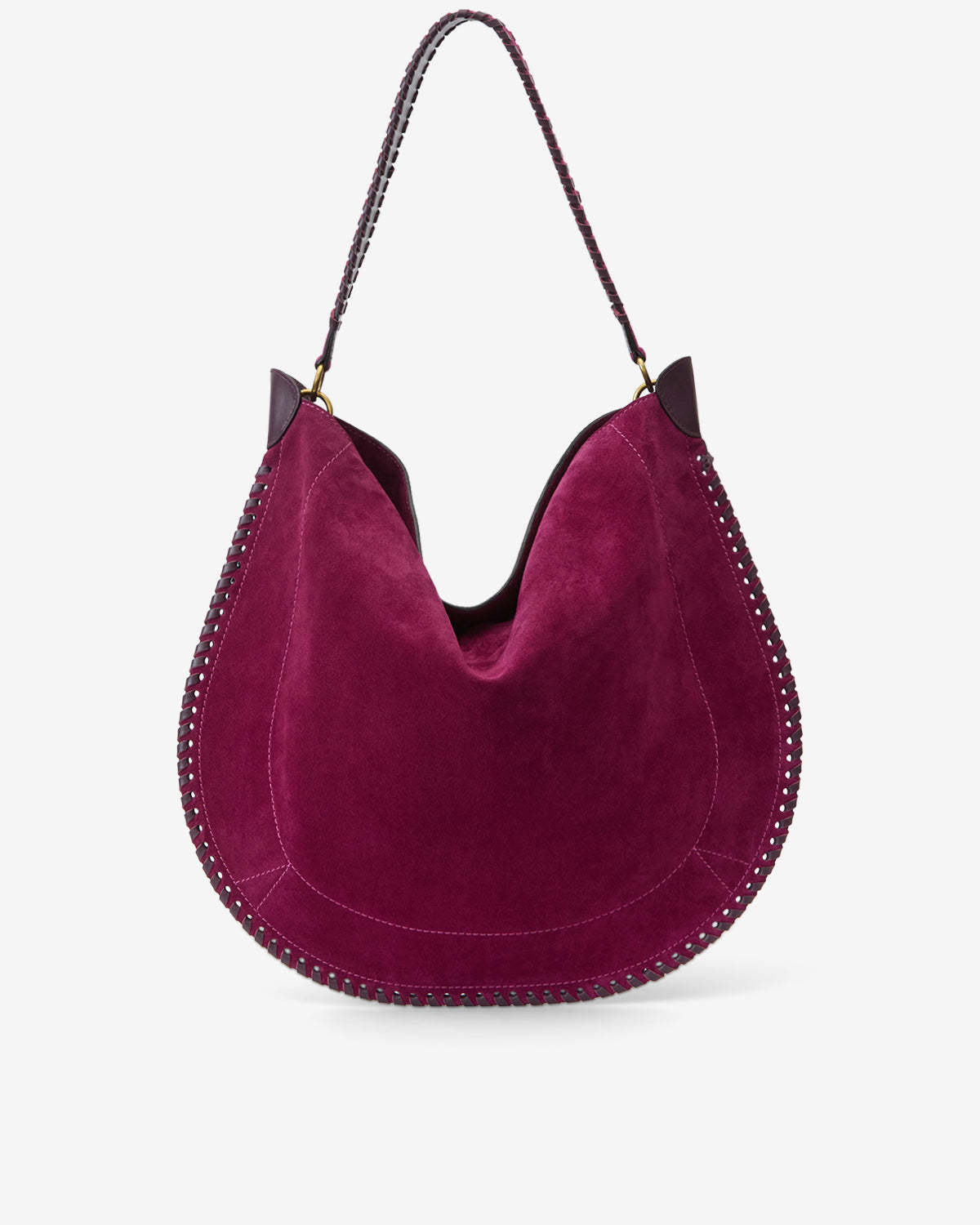 Women's OSKAN HOBO SOFT BAG - Bag Plum
