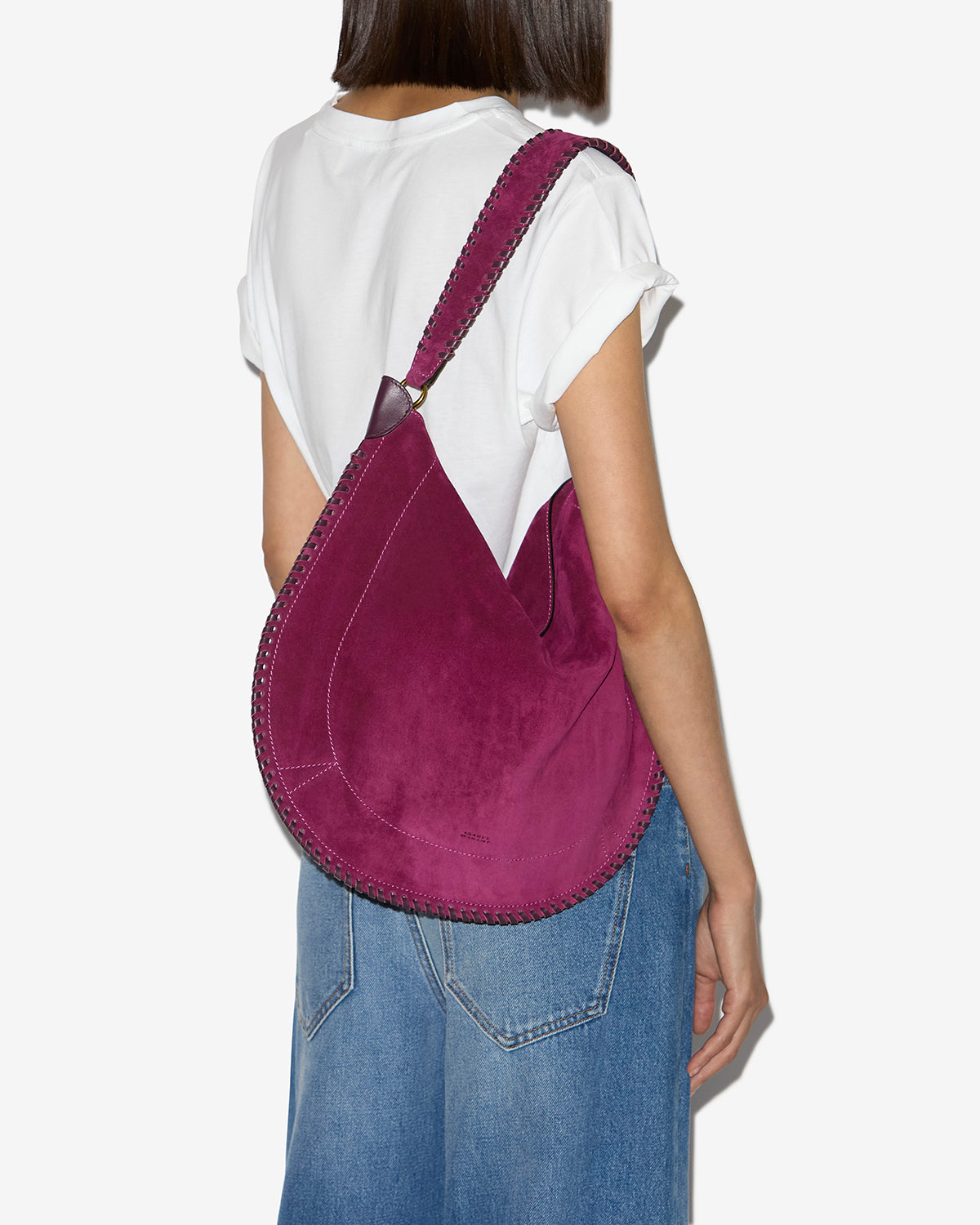 Women's OSKAN HOBO SOFT BAG - Bag Plum