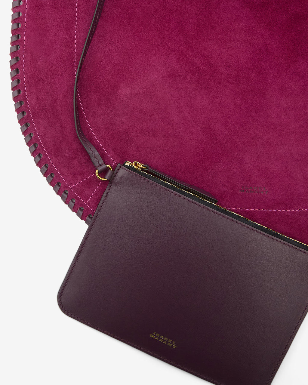 Women's OSKAN HOBO SOFT BAG - Bag Plum