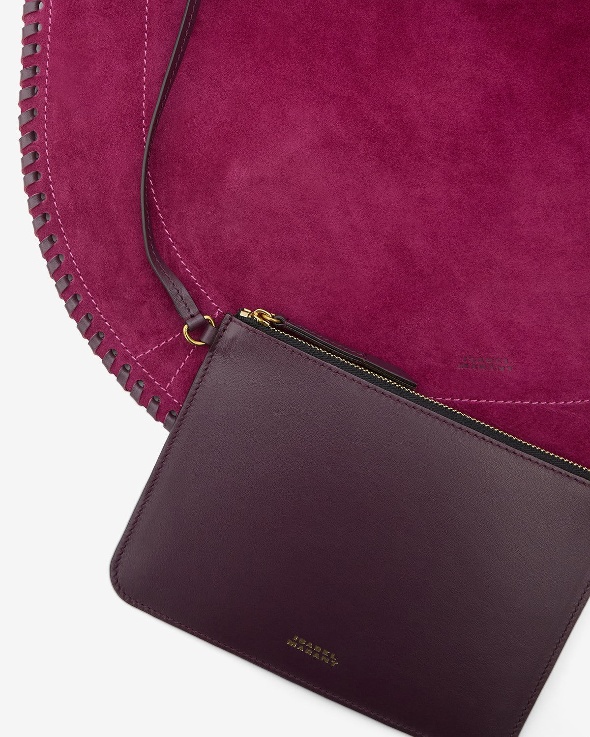 Women's OSKAN HOBO SOFT BAG - Bag Plum