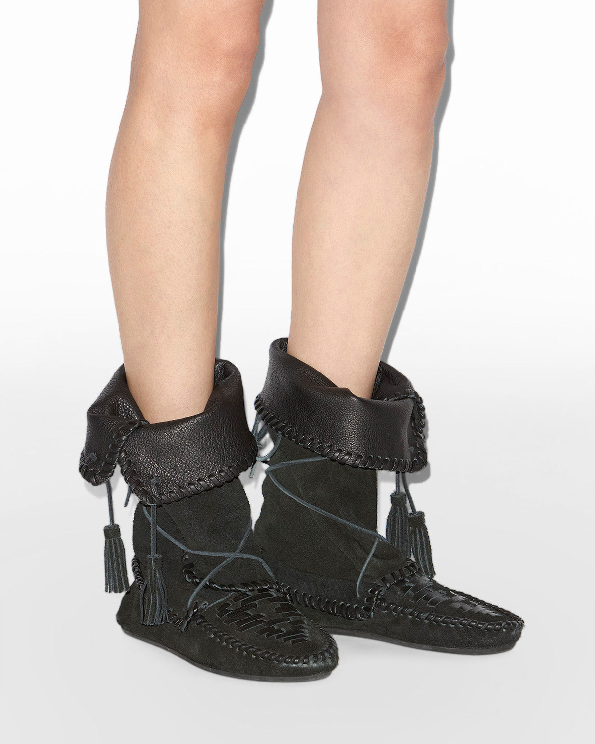 Women's WINKI BOOTS - Red Lace