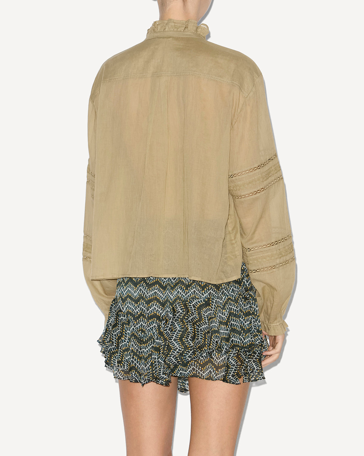 Women's VALDA SHIRT - Light Khaki