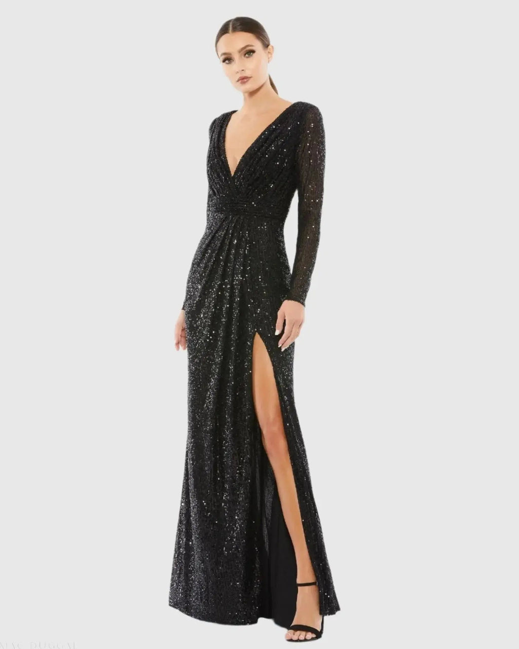 Women's Dress Sequin - Ruched
