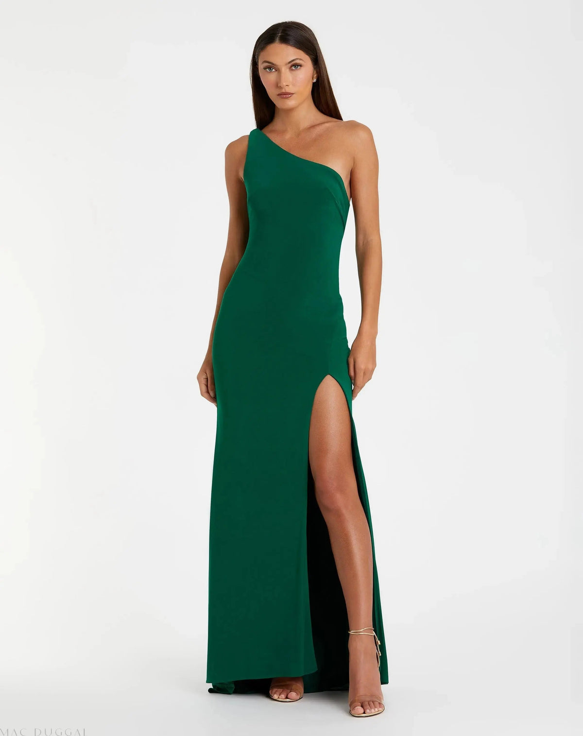 Women's Dress One Shoulder - Back Gown
