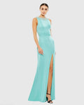 Women's Blue Dress Sleeveless - 26516 Aqua