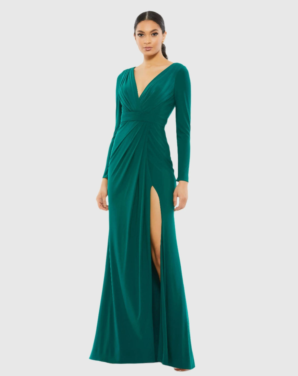 Women's Dress - Slit Gown - High Slit Gown