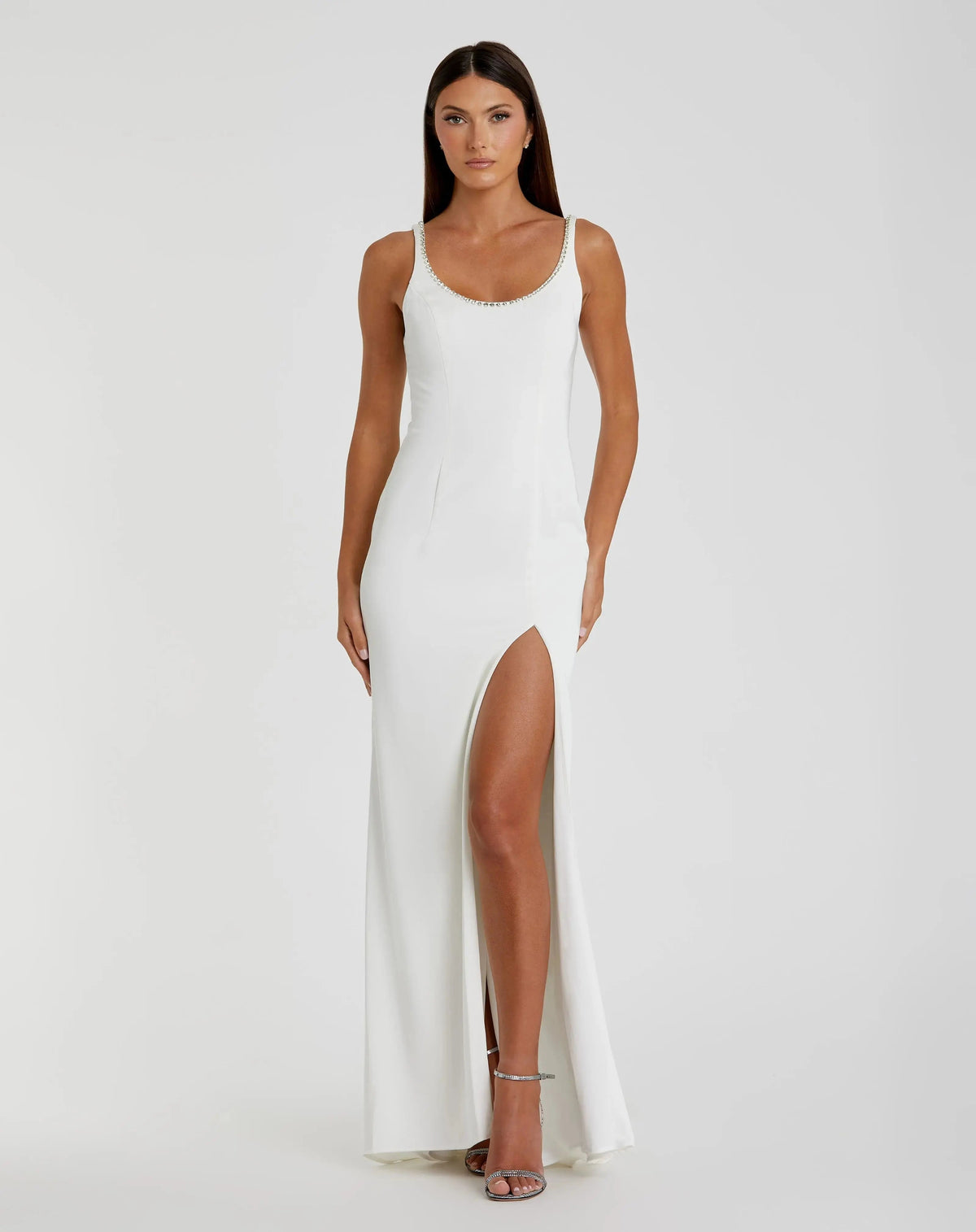 Women's Dress Sleeveless - High Slit
