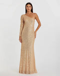 Women's Dress Sequin One Shoulder - One-Shoulder