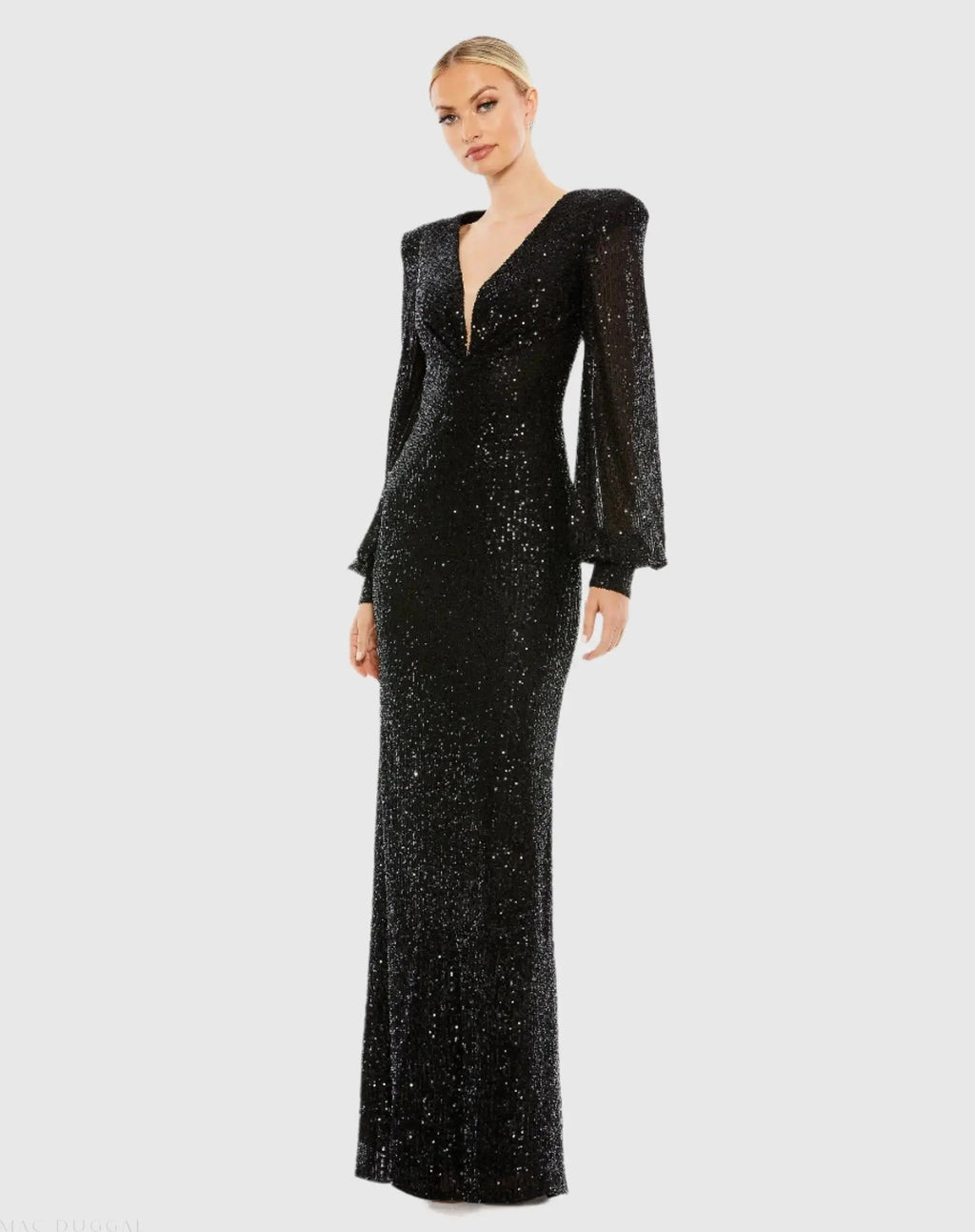 Women's Black Dress Sequin - 26722 Black
