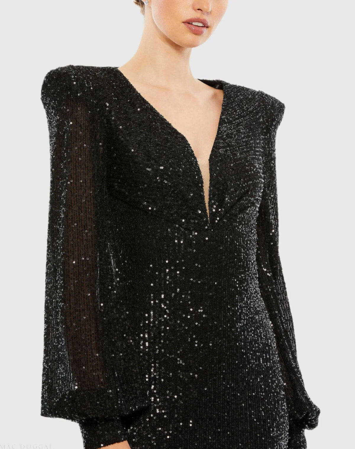Women's Black Dress Sequin - 26722 Black