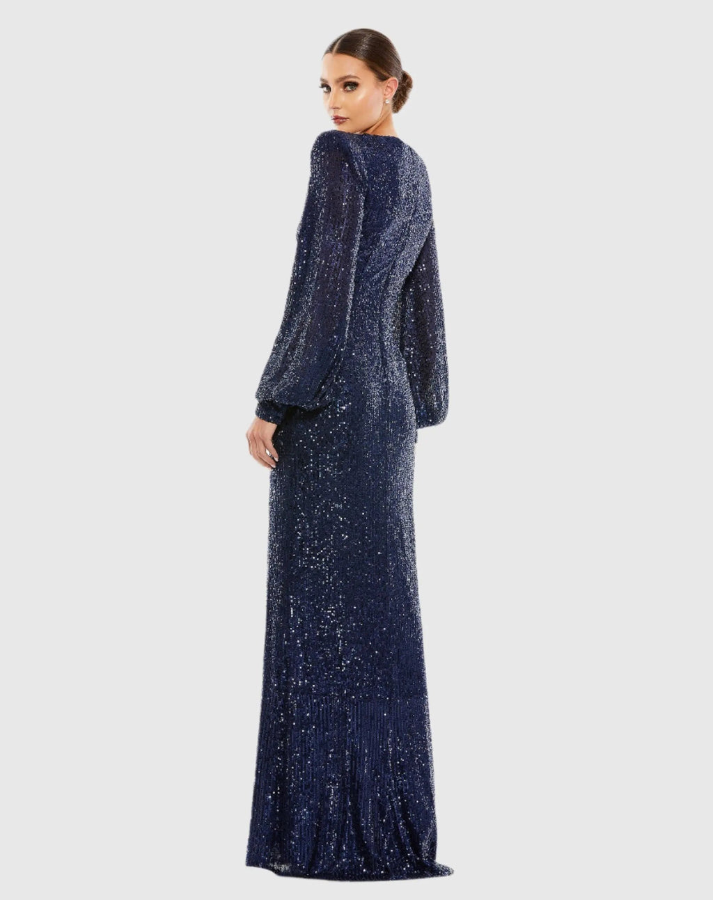 Women's Navy Dress Sequin - Navy