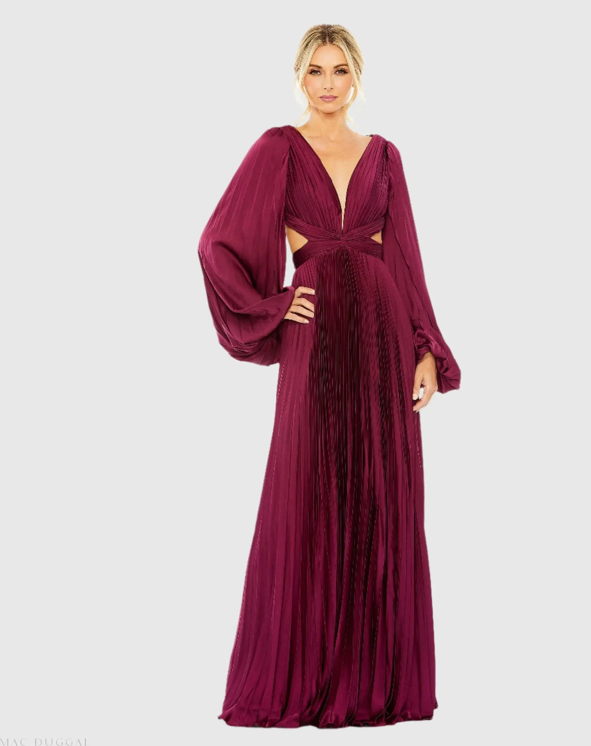 Women's Dress - Out Gown - Cut Out Gown