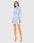 Women's Mini Dress - Satin