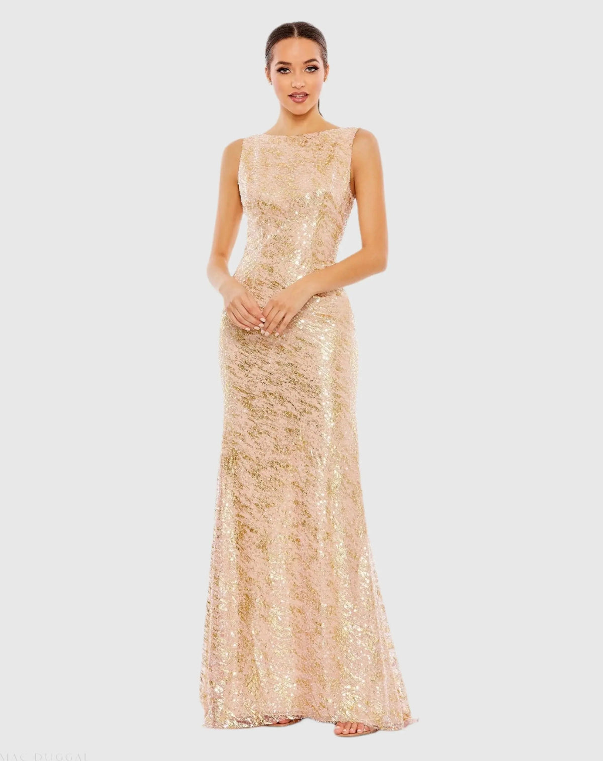 Women's Pink Dress Sequin - 26981