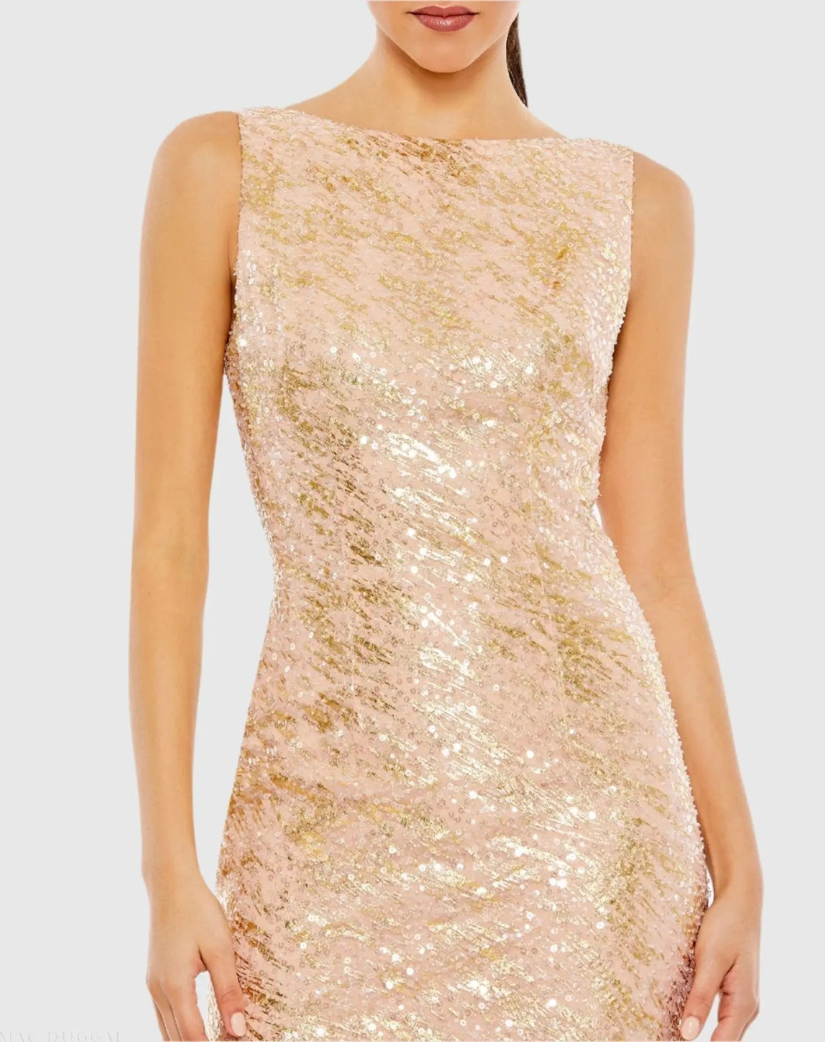Women's Pink Dress Sequin - 26981