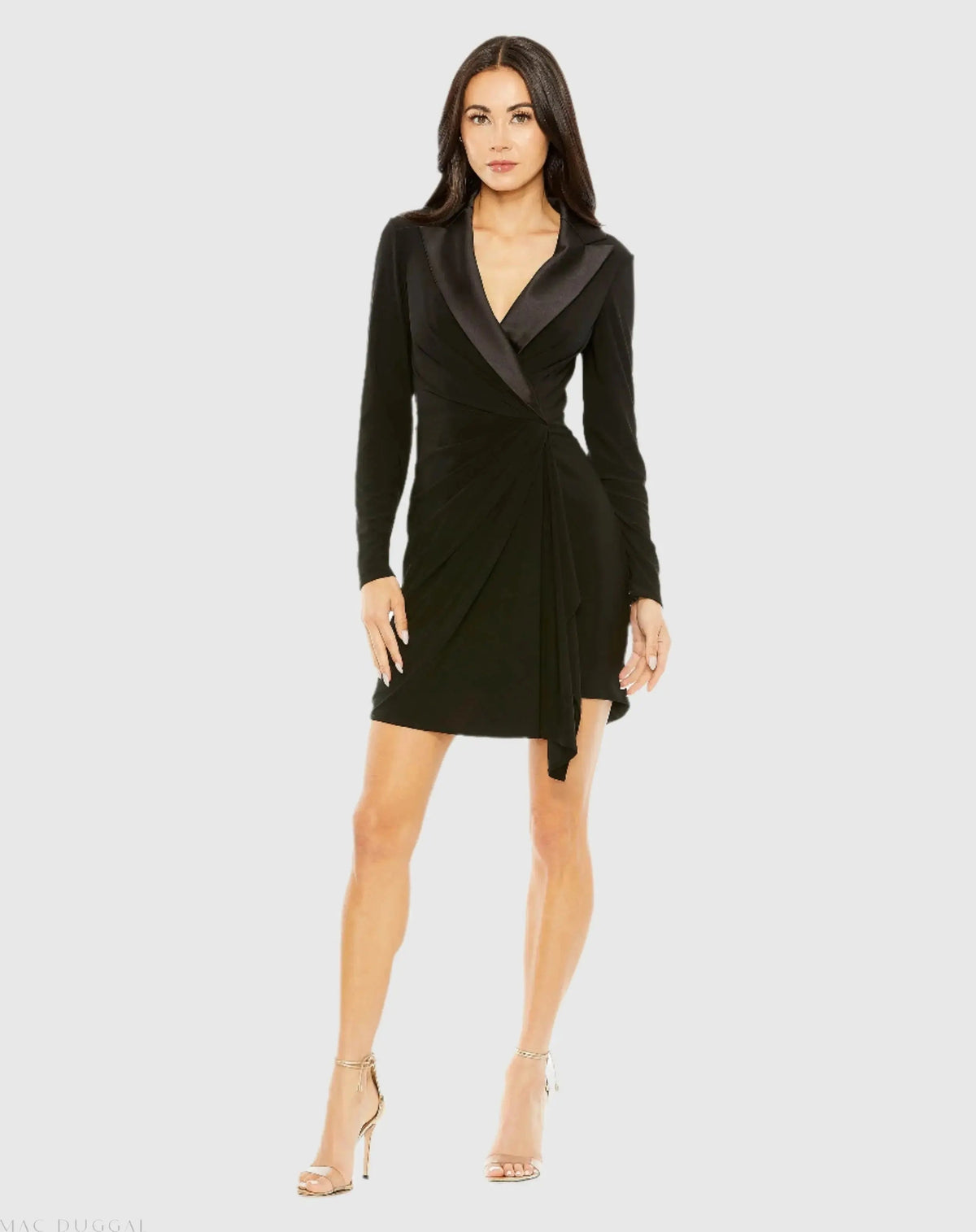 Women's Long Sleeve Blazer Dress