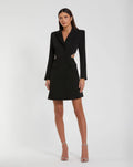 Women's Black Mini Dress - 27570