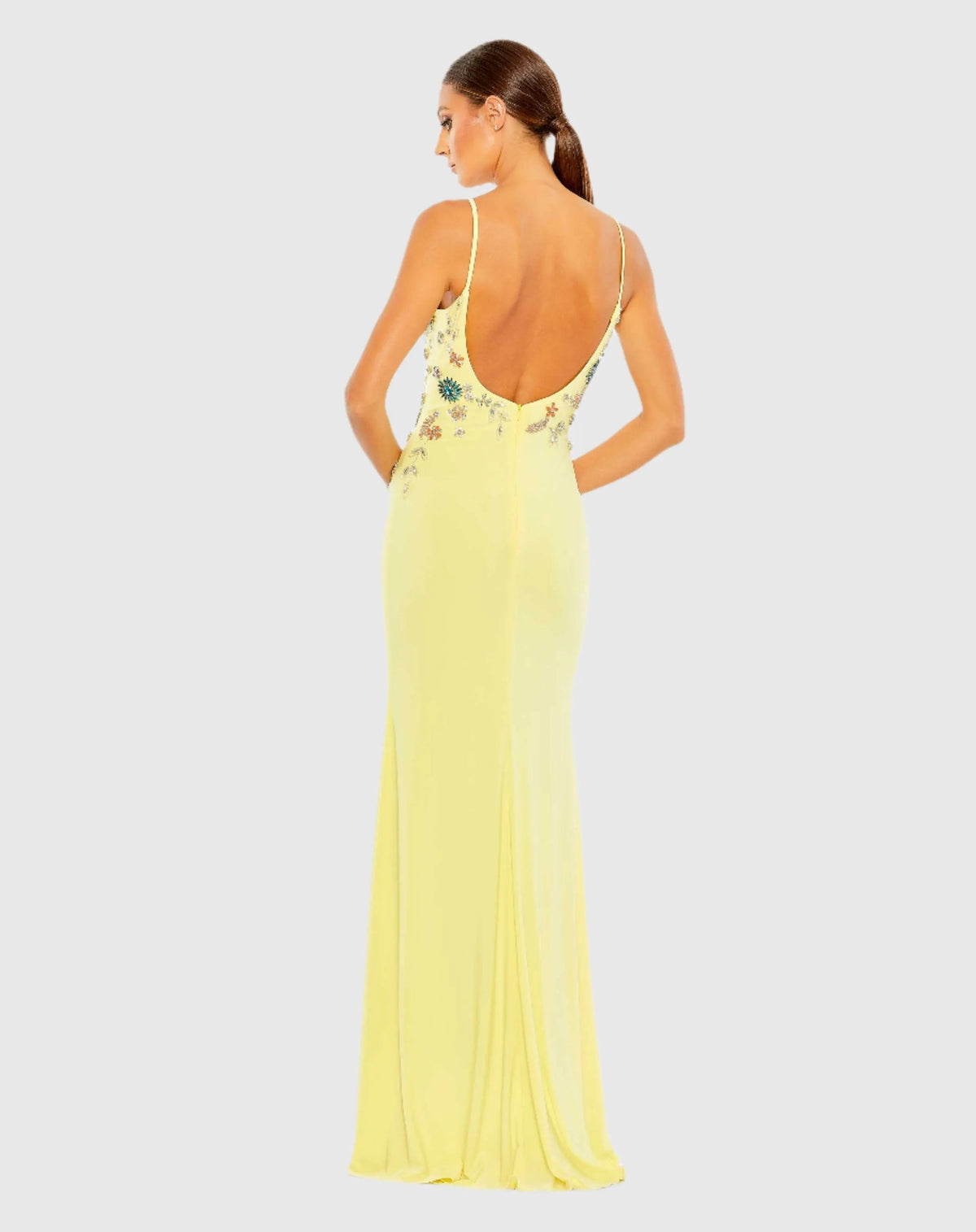 Women's Yellow Dress Floral - Yellow