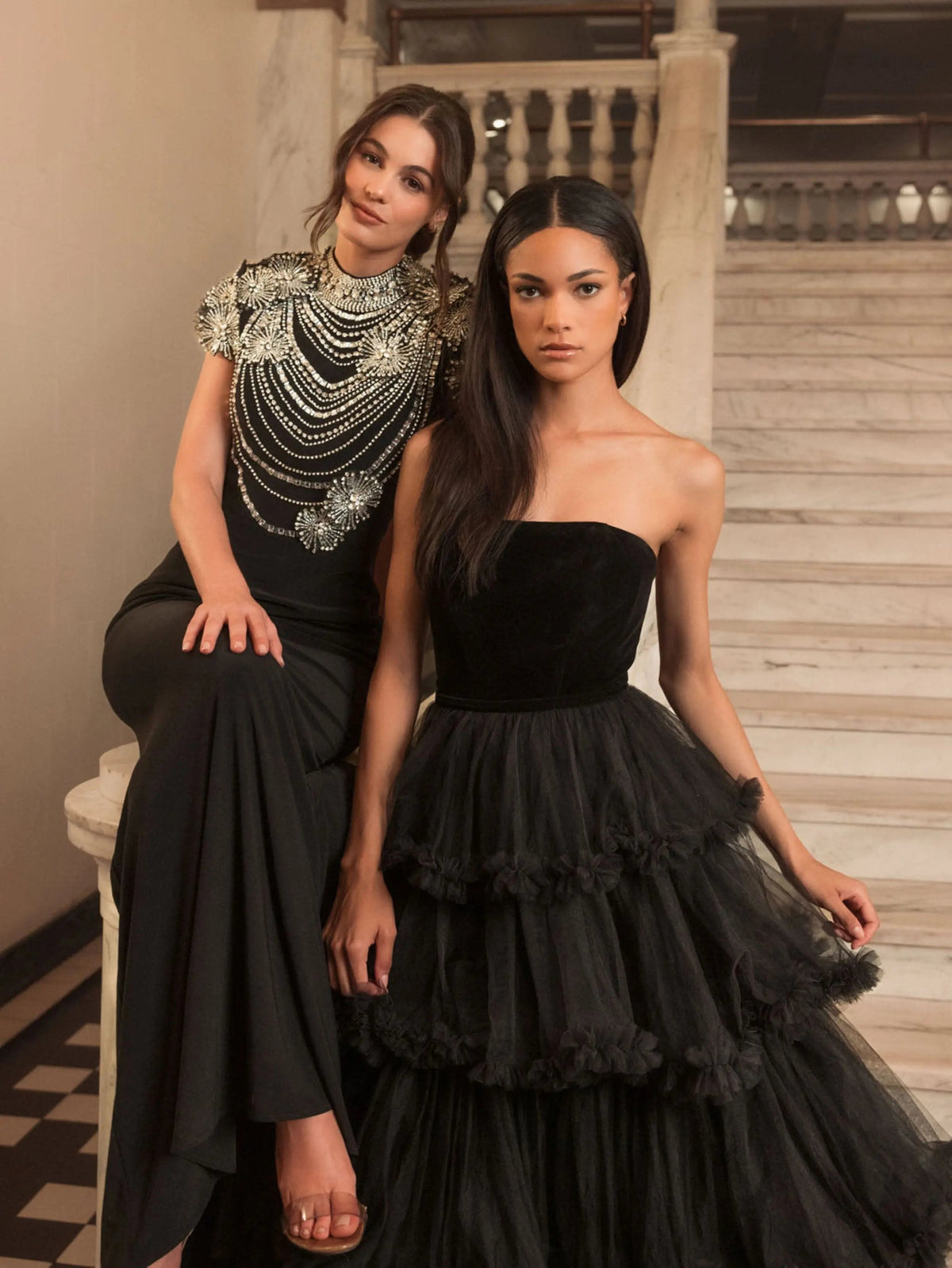 Women's Black Dress - 42055