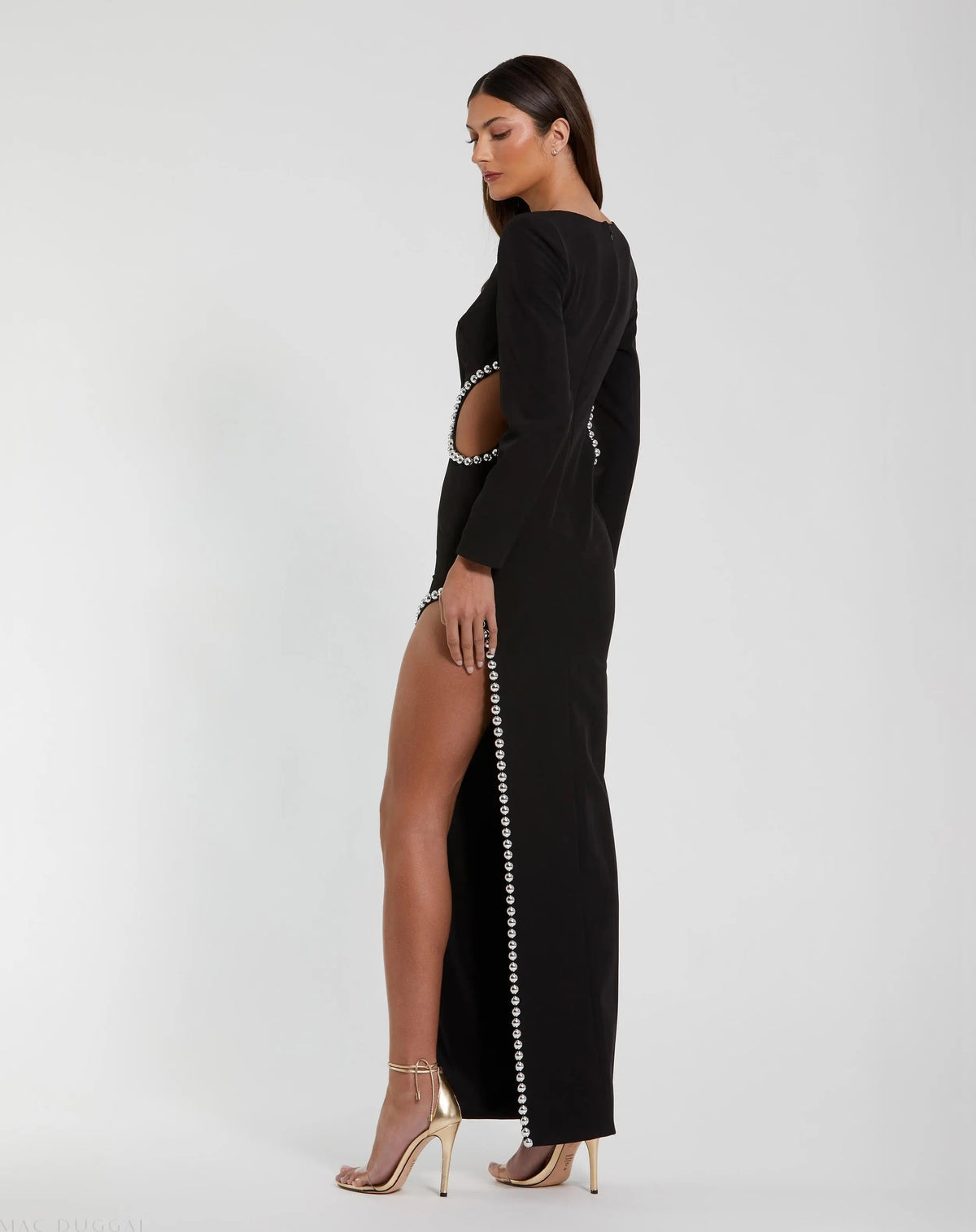 Women's Black Dress - 44049