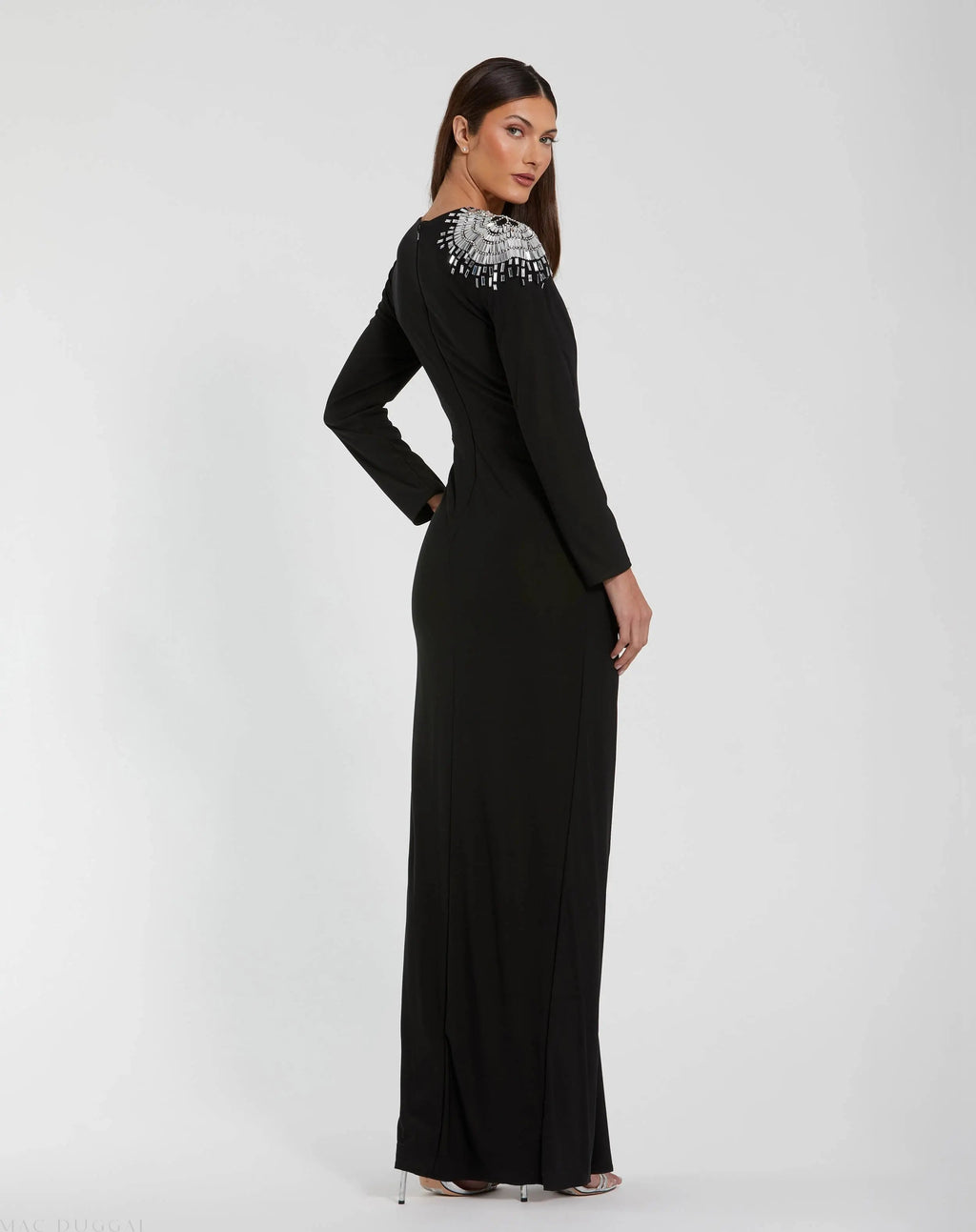 Women's Black Dress - 44136